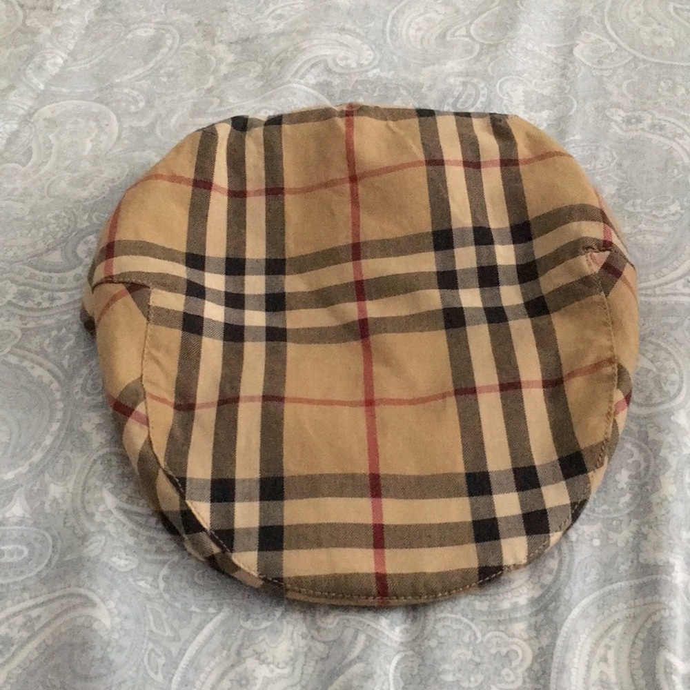 Vintage Burberry Newsboy Hat